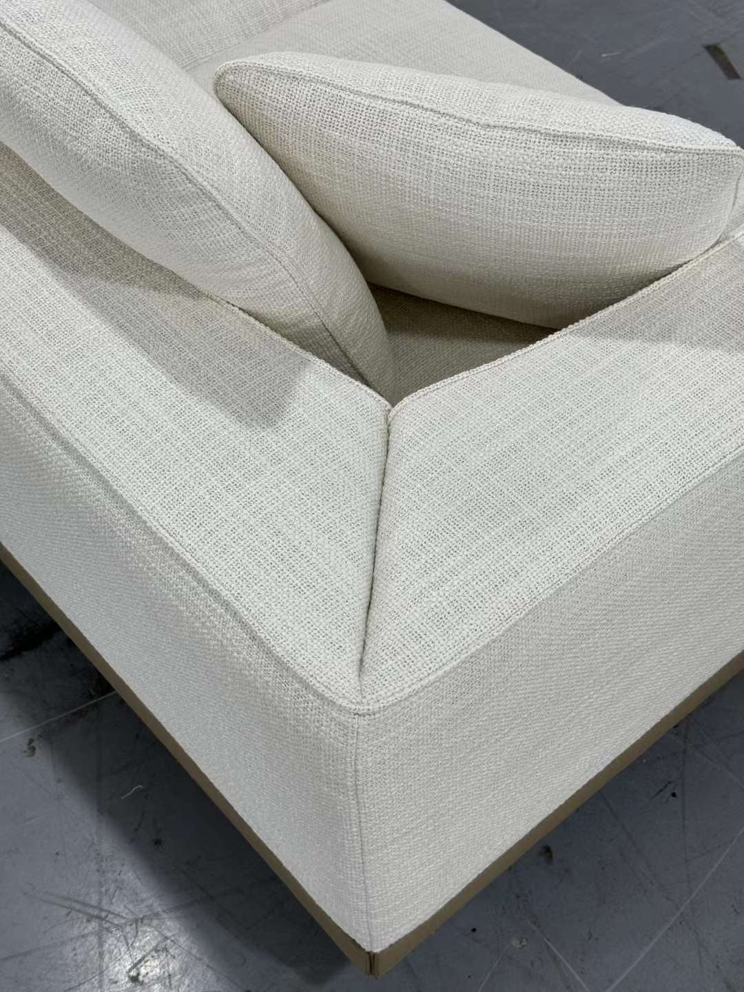 Fabric sofa couch