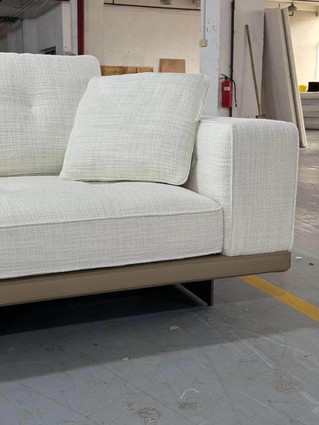 Fabric sofa couch